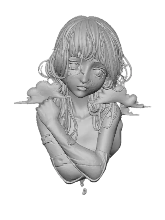 3D model for Fragile Emotions Qinni