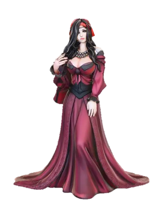 Enchanted Elegance - Dreamy 3D model, vytvořený pomocí AI