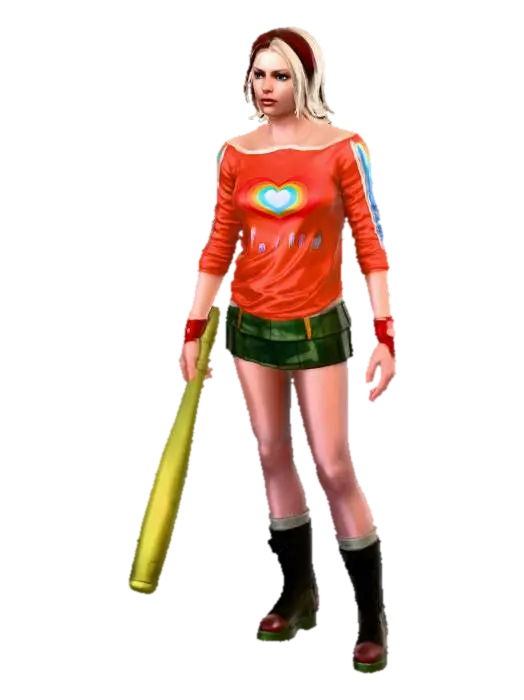 Crimson Heart Survivor - Courage 3D model, vytvořený pomocí AI