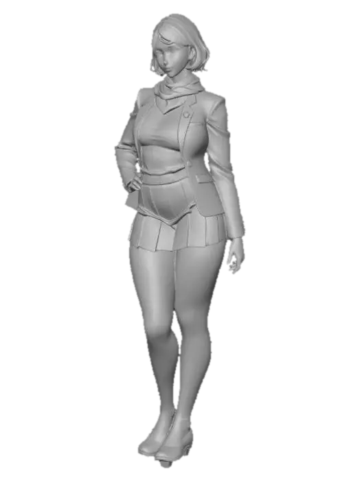 3D model for Golden Hour Portrait