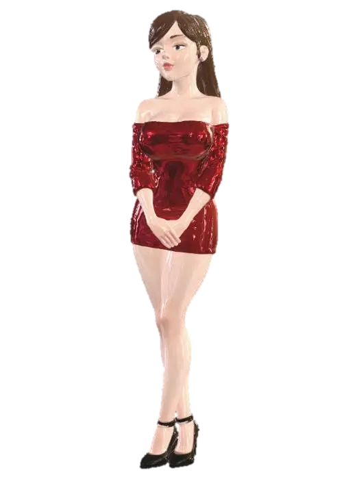 Cinema Night Out - Theater 3D model, vytvořený pomocí AI