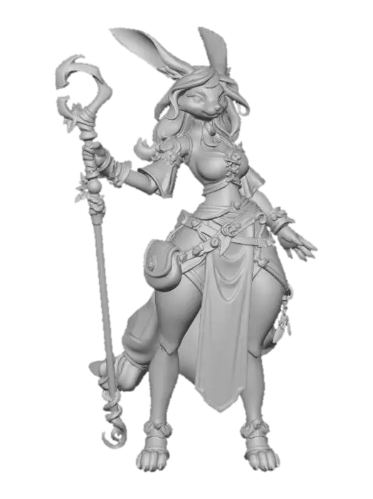 3D model for Harebound Druid, #EasterEgg2026#