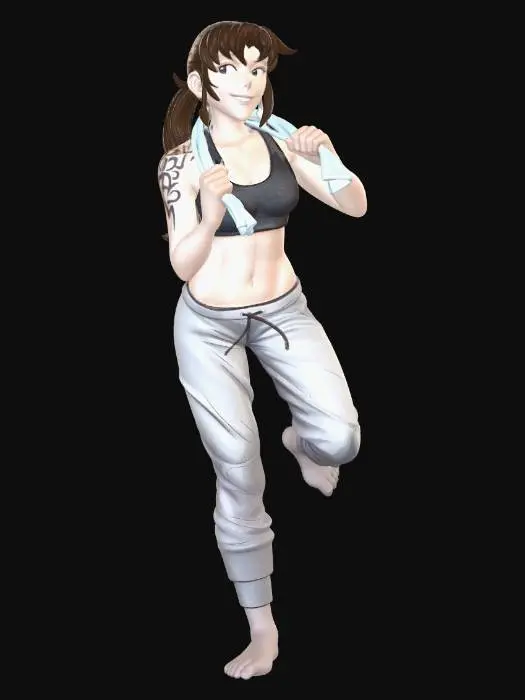 3D model for Sweat and Strength