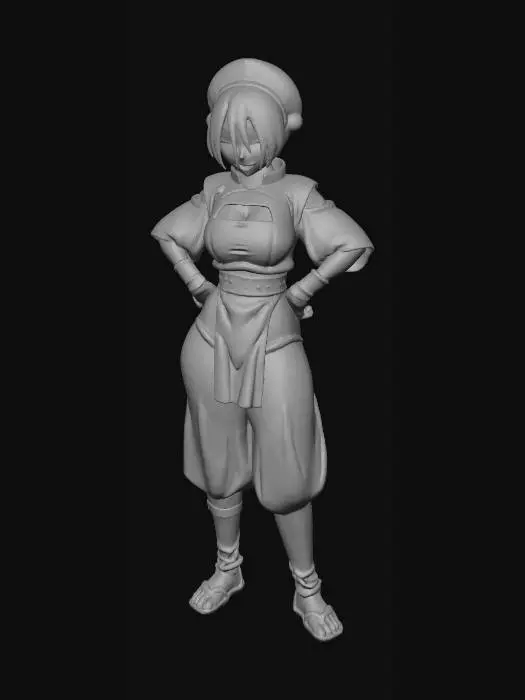 3D model for Toph Confident