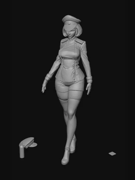 3D model for Military Elegance
