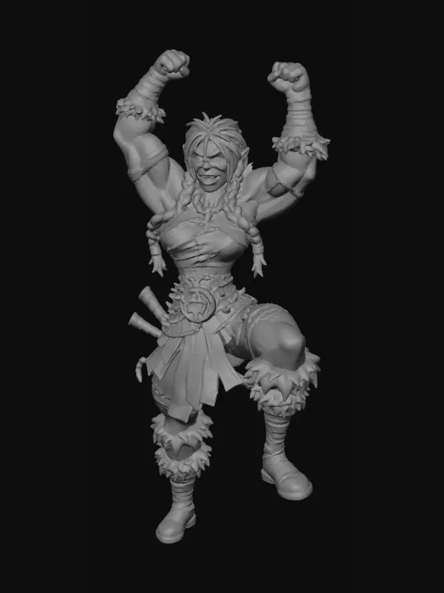 3D model for Warrior's Triumph