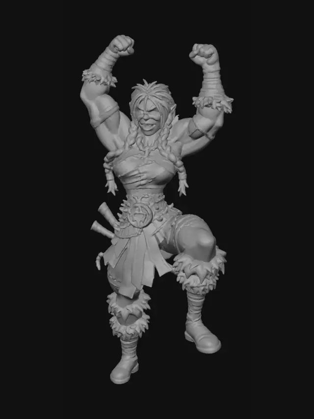3D model for Warrior's Triumph
