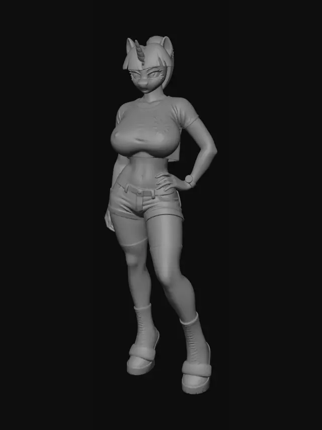 3D model for Sunlit Trail Unicorn