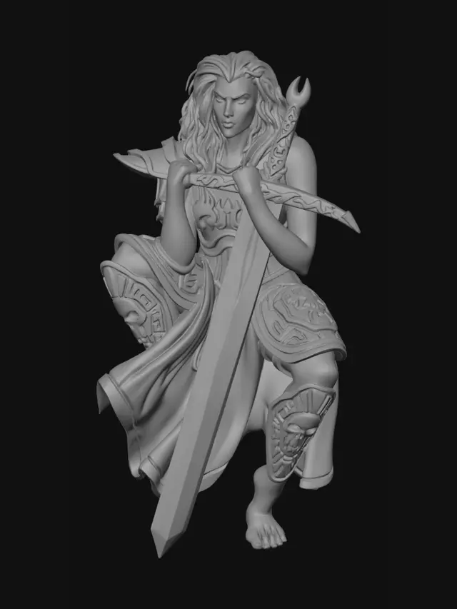 3D model for Vineblade Sentinel