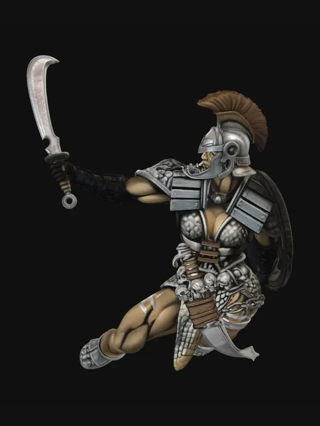 3D model for Desert Berserker