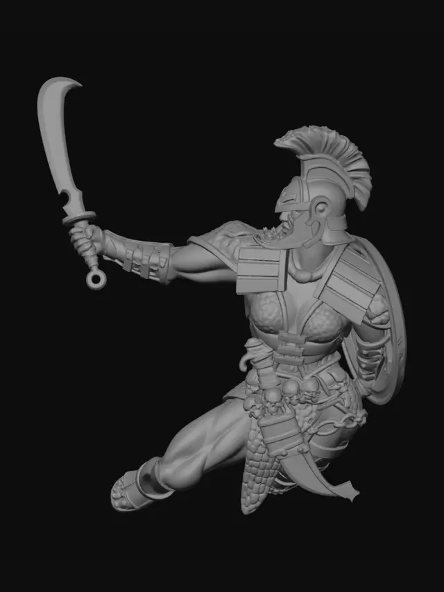 3D model for Desert Berserker