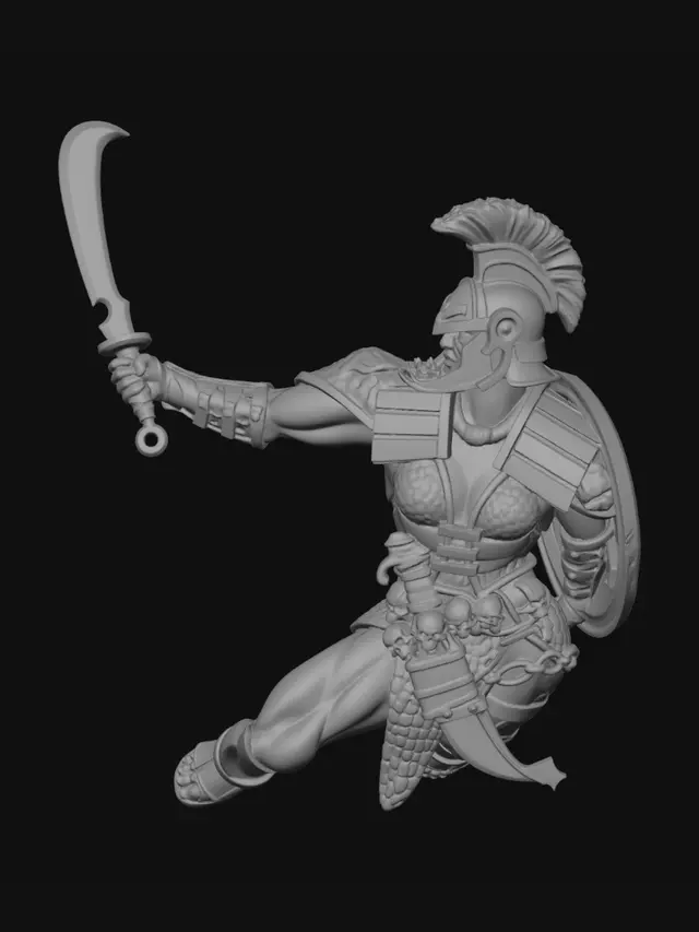 3D model for Desert Berserker