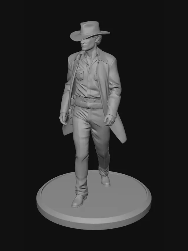 3D model for Desert Cowboy