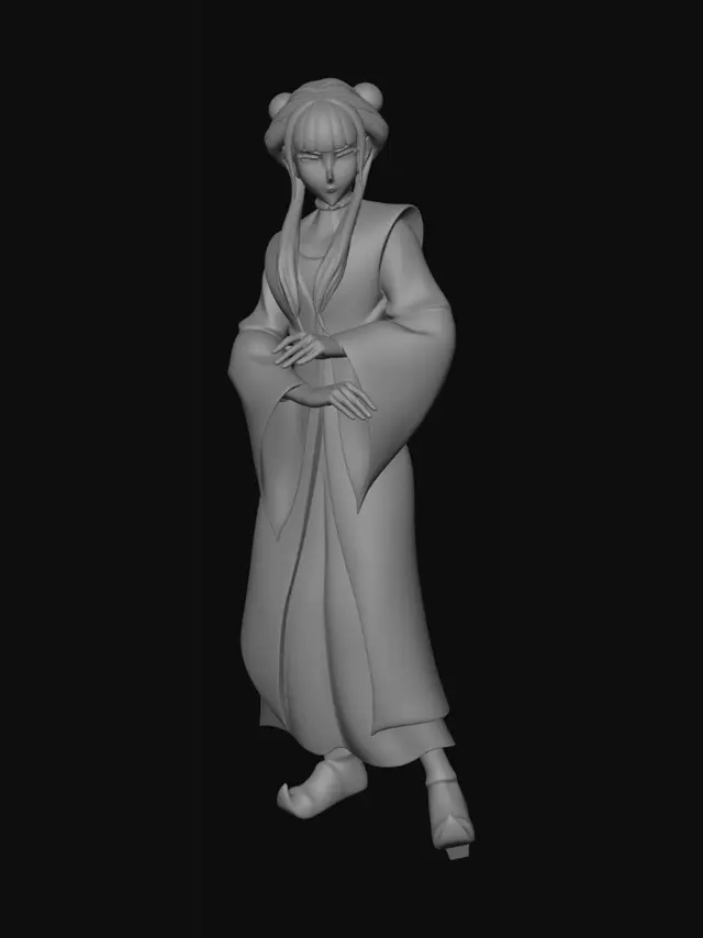 3D model for Crimson Silence