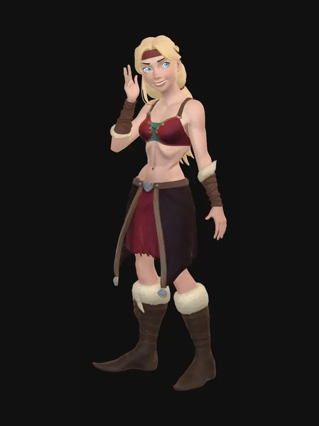 3D model for Sunlit Ranger by the Lake