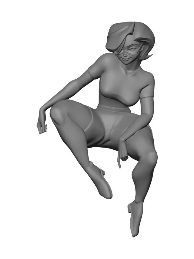 3D model for Crimson Acrobat
