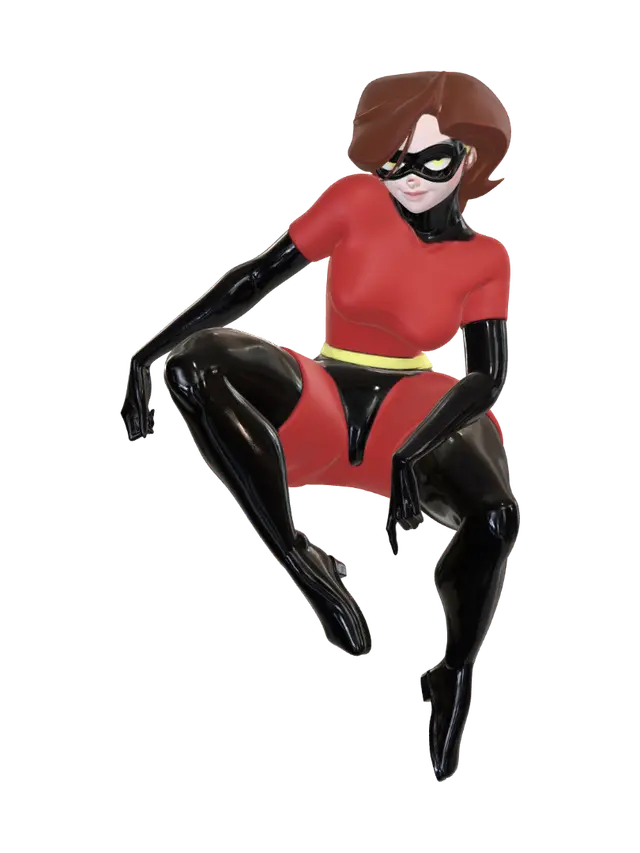 3D model for Crimson Acrobat