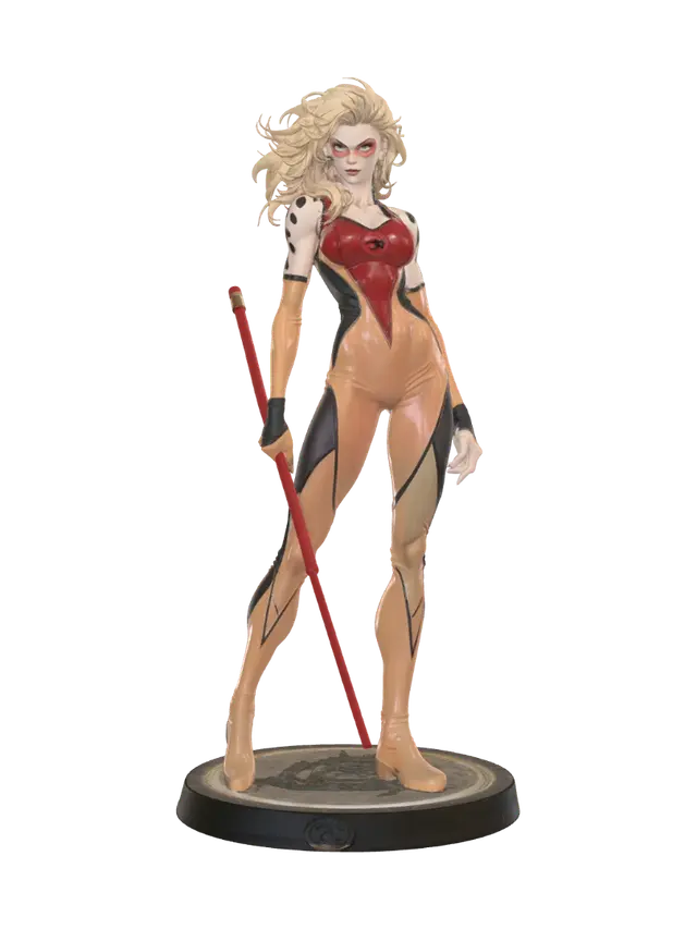 3D model for Crimson Blaze Warrior