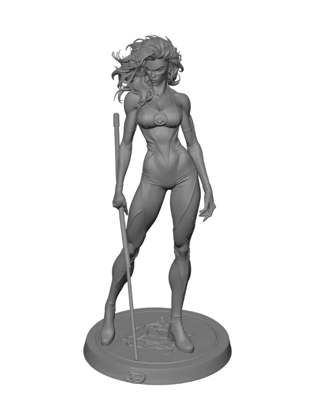 3D model for Crimson Blaze Warrior