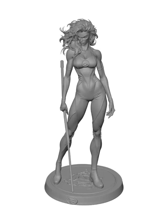 3D model for Crimson Blaze Warrior