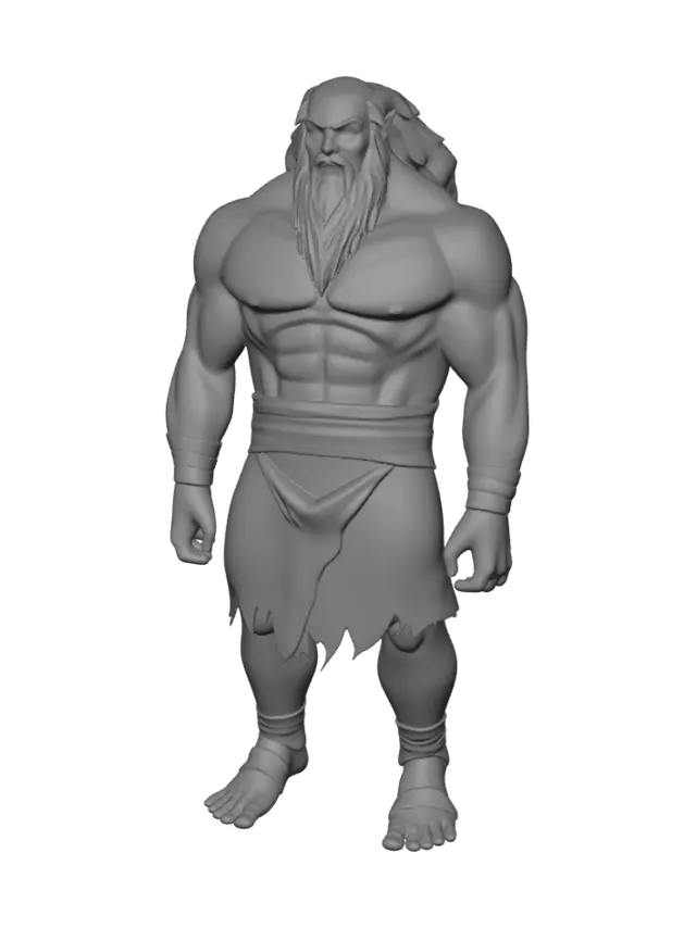 3D model for Buff Iroh