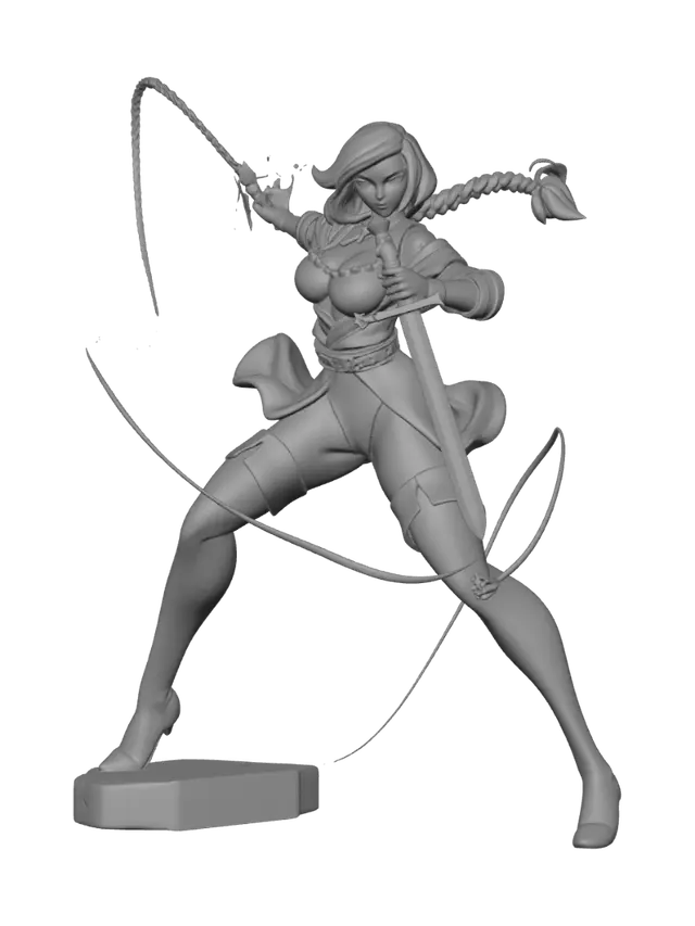 3D model for Saber and Whip: Siege of the Dark Castle