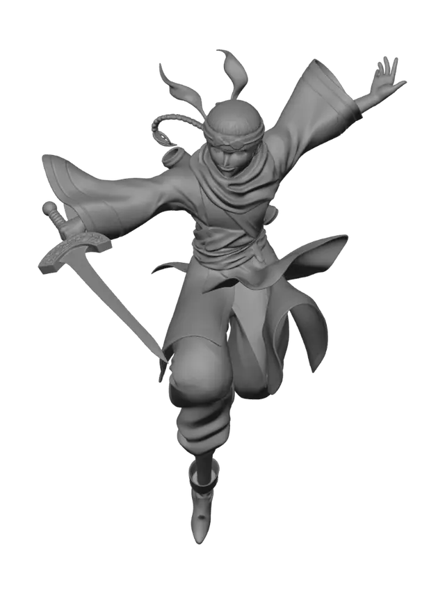 3D model for Crimson Blade Dancer Kyoko Hi Shin Unit