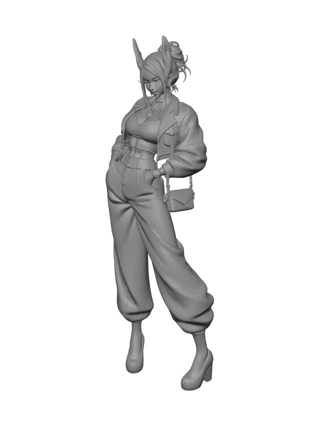 3D model for Urban Bunny Chic, #EasterEgg2026#