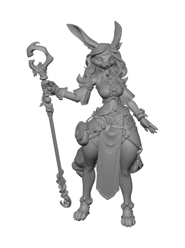 3D model for Harebound Druid, #EasterEgg2026#
