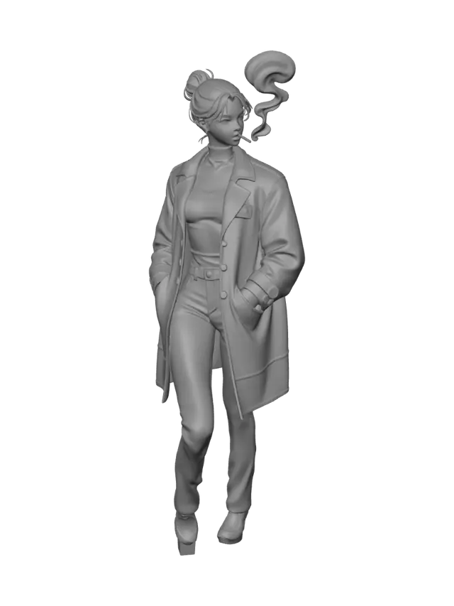 3D model for Noir in Beige