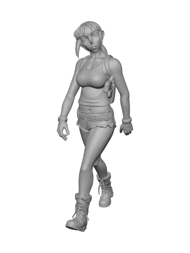 3D model for Lone Outlaw