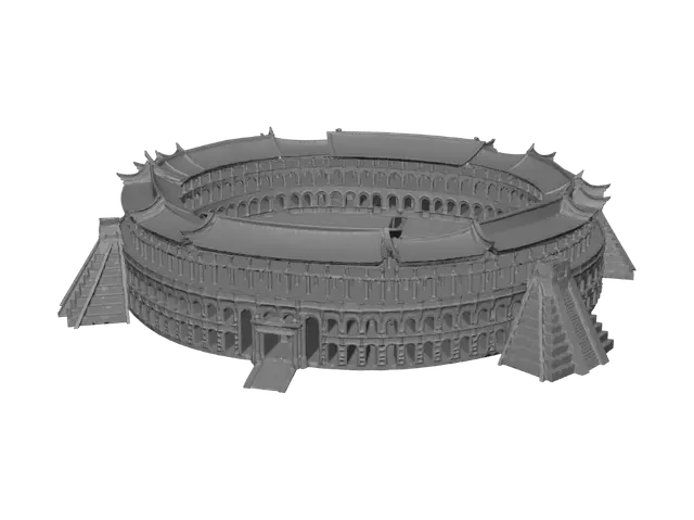 3D model for Pagoda Coliseum