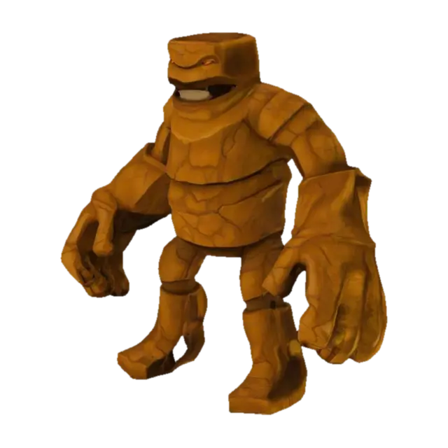 3D model for Golem Guardian
