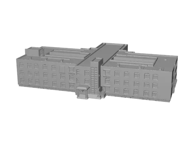 3D model for Modern Educational Complex Model