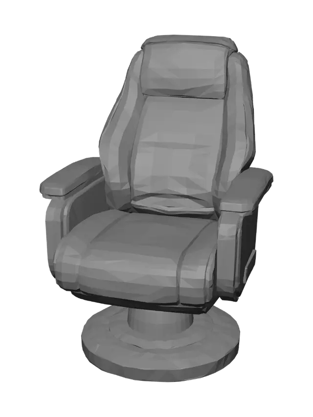 3D model for Monarch Luxury Chair