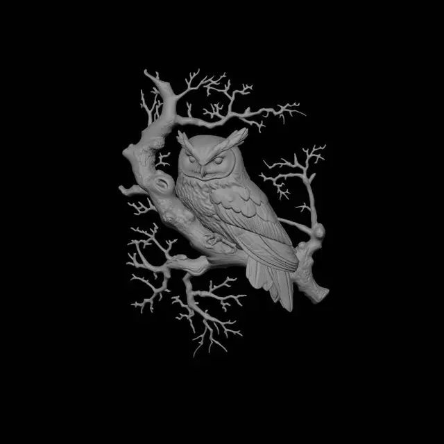3D model for The Withered Tree Sentinel