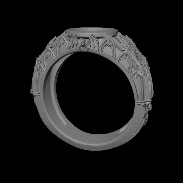 3D model for Gothic Cathedral Ring