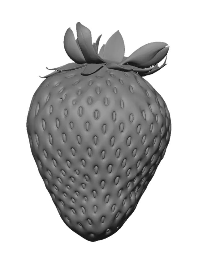 3D model for Strawberry Crown