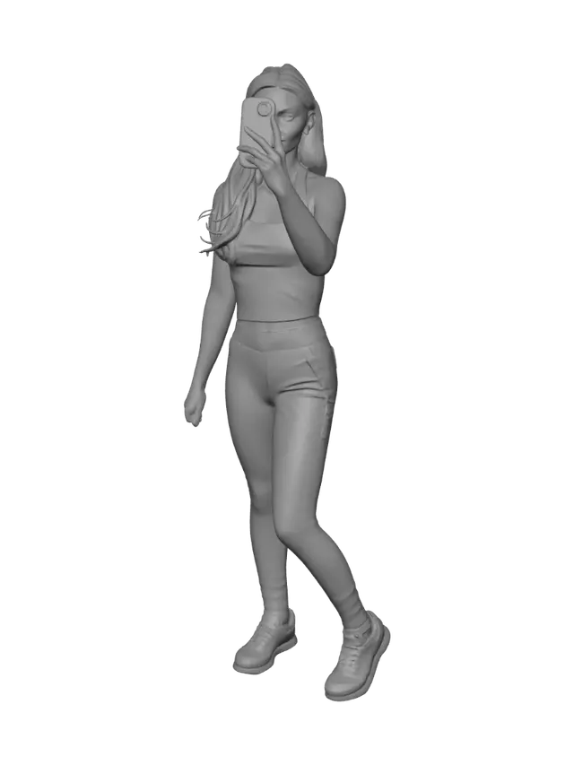 3D model for Cowprint Selfie