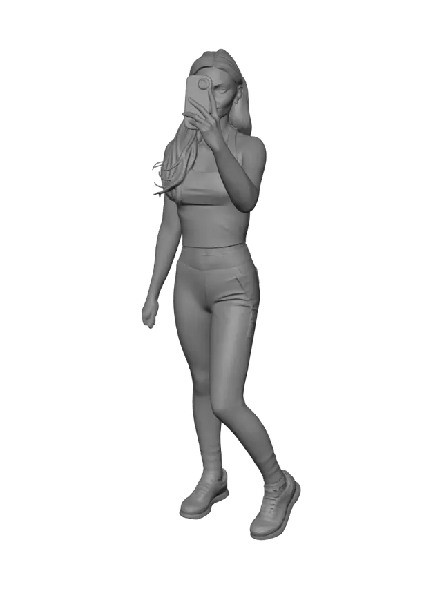 3D model for Cowprint Selfie