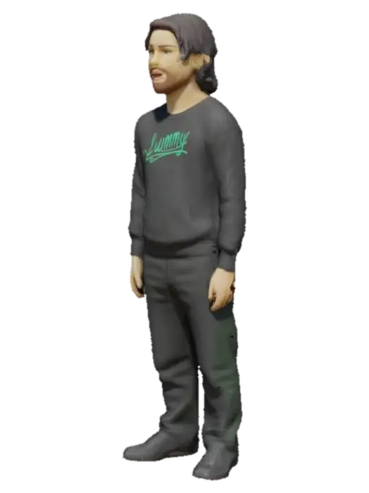 Mannequin Delight - Bb-3D-modell, genererad av AI