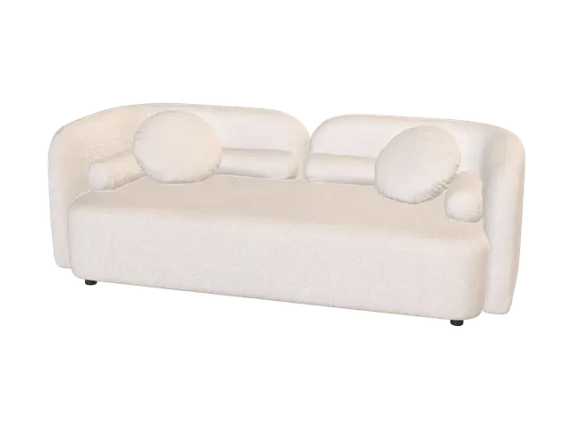 3D model for Cloudlike Bouclé Sofa
