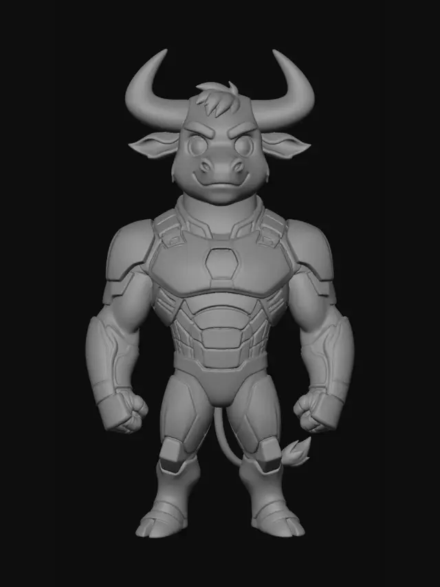 3D model for Iron Bull