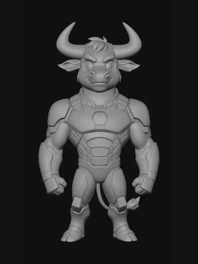 3D model for Iron Bull