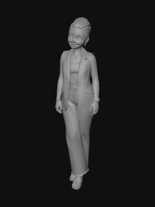 3D model for Casual Chic