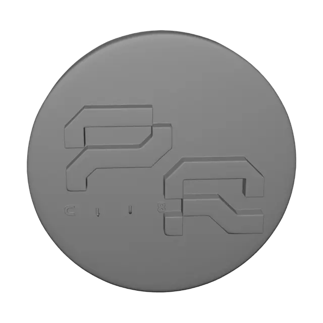 3D model for PR Club Logo
