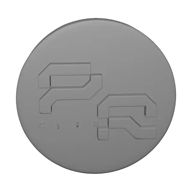 3D model for PR Club Logo