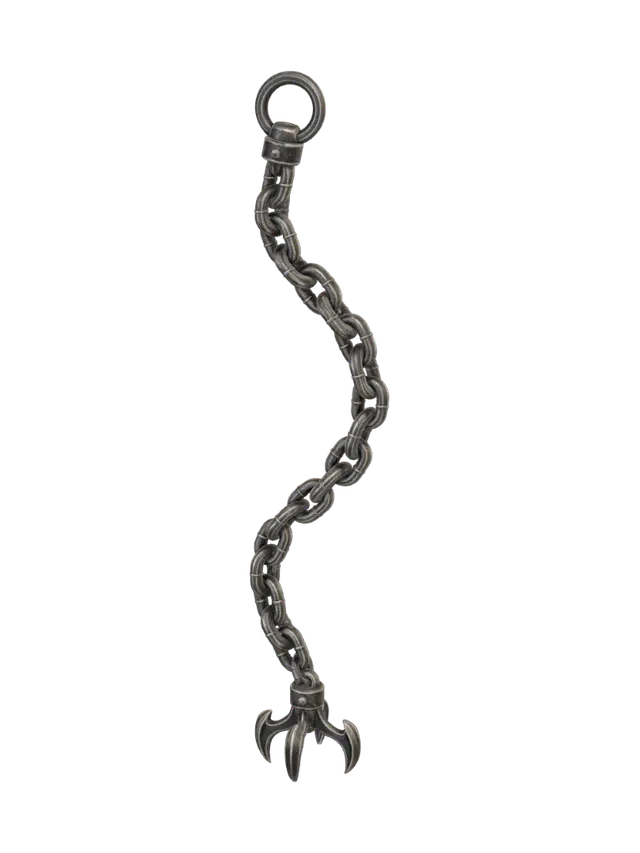 Zincir - Fang 3D model, vytvořený pomocí AI