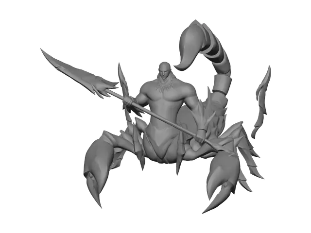 3D model for Emberclaw Scorpion Warrior