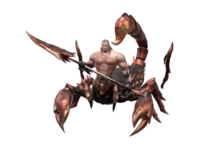 3D model for Emberclaw Scorpion Warrior